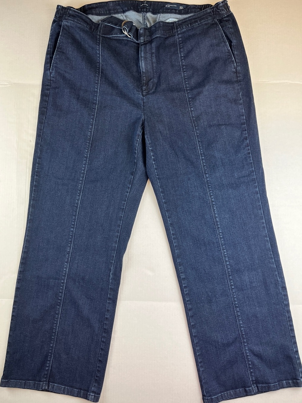 J Jill Metrpolitan Full Leg Jeans -  size 22W